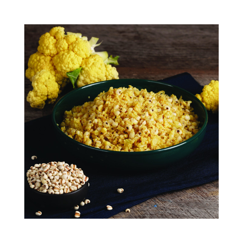 Cauliflower And Adlay Rice