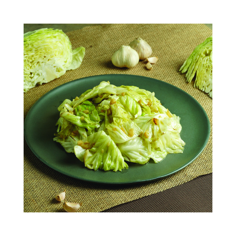 Fried Cabbage with Vegan Fish Sauce